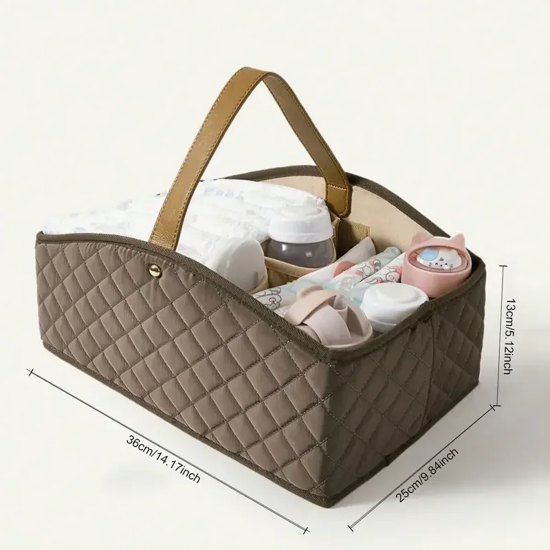 Bolso de maternidad con organizador para pañales y cochecito - imagen 5