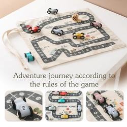 Alfombra educativa con mapa de carreteras para niños