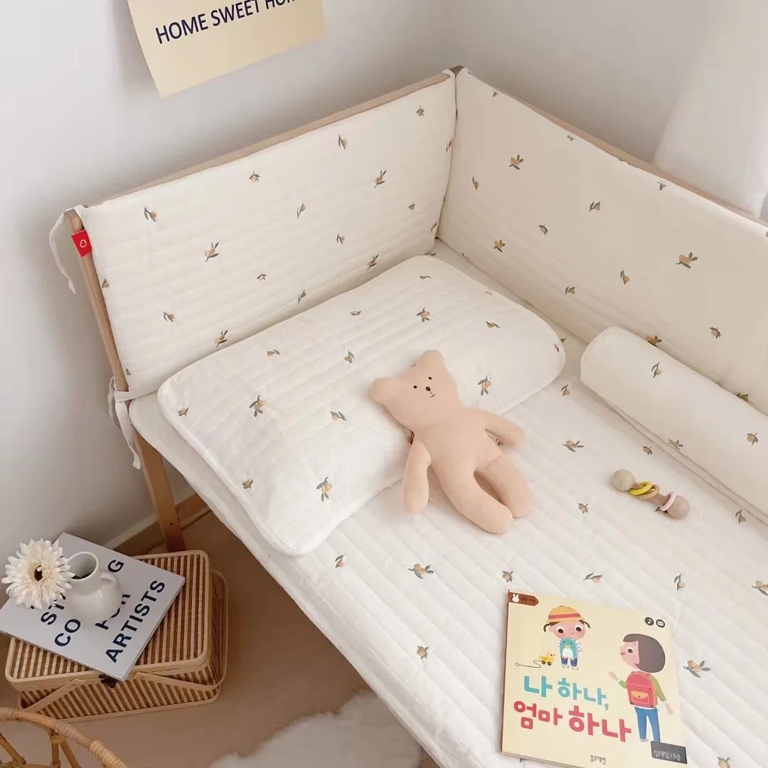 Barandilla de protección para cama de bebé con bordado animado - imagen 5