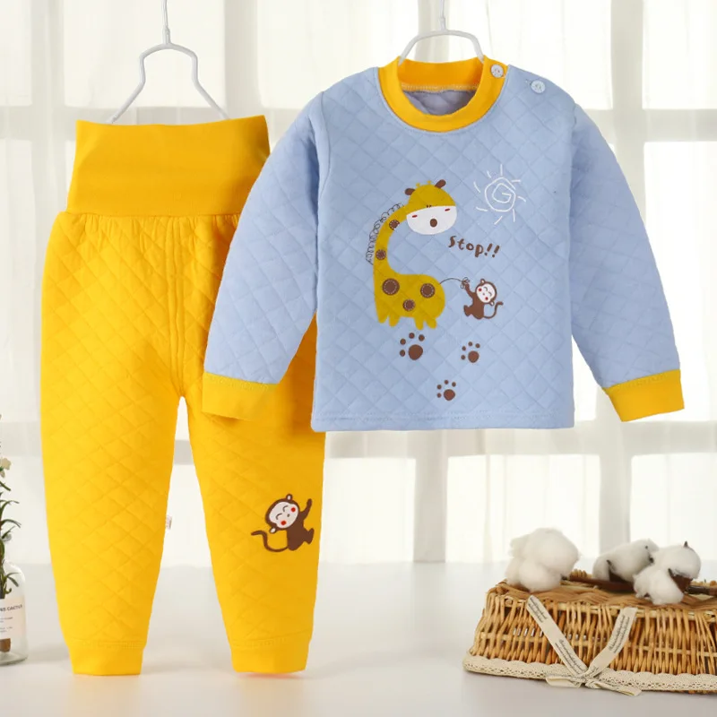 Pijama térmica de algodón para niño – abrigada y cómoda para inverno - imagen 4