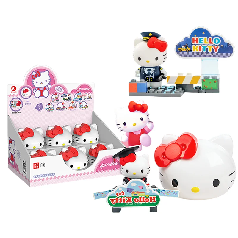Figura de acción Hello Kitty para armar y decorar el escritorio - imagen 4