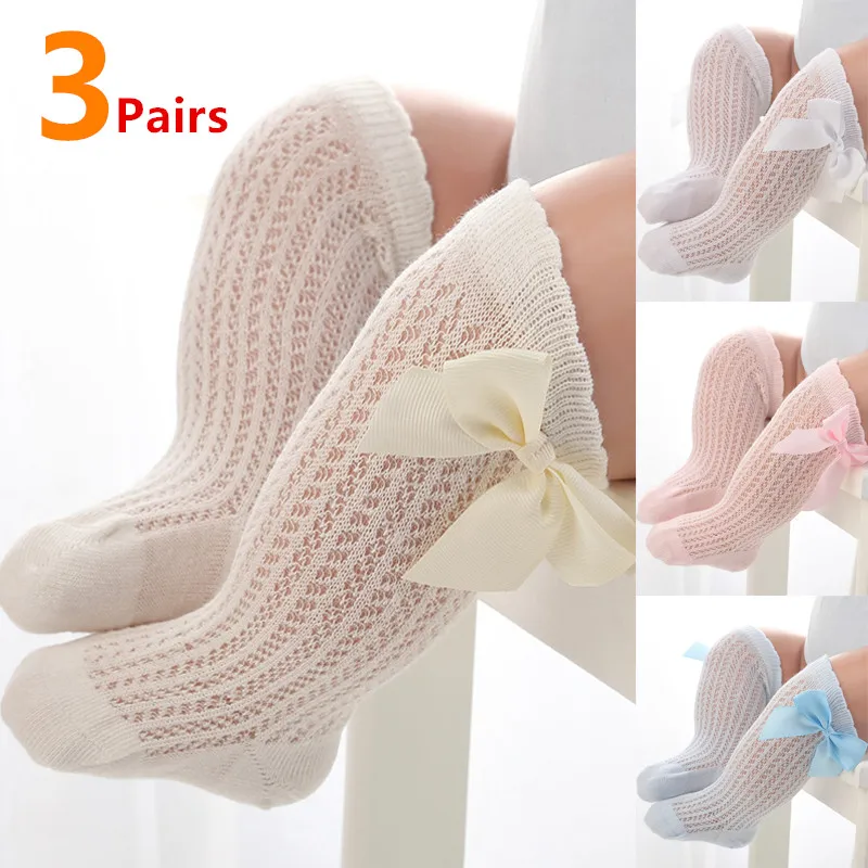 Medias de malla transpirables para niña – Algodón suave y cómodo - imagen 5