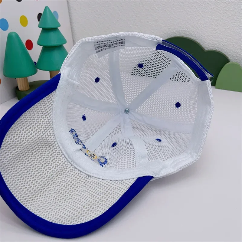 Gorra de béisbol de malla fina transpirable con protección solar - imagen 4