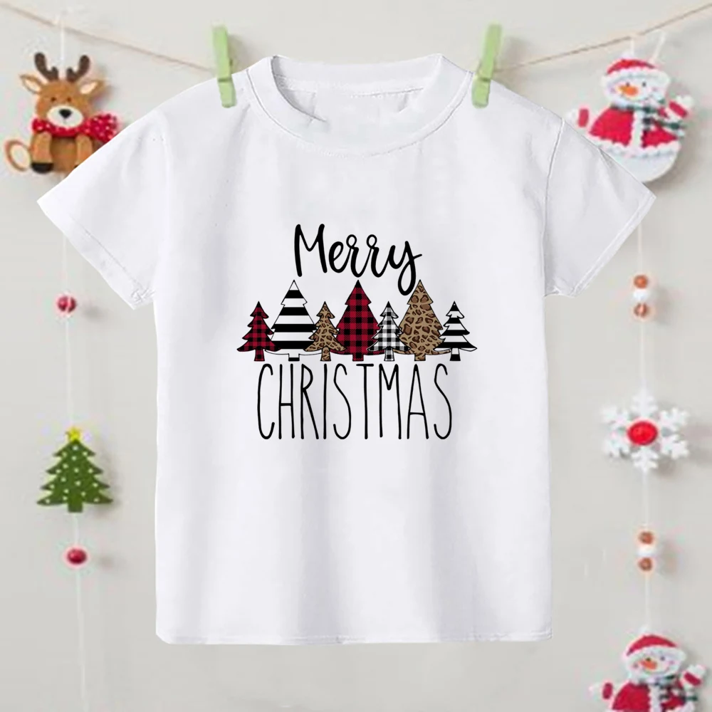 Camiseta Navidad para niños con estampado de ciervos - imagen 2
