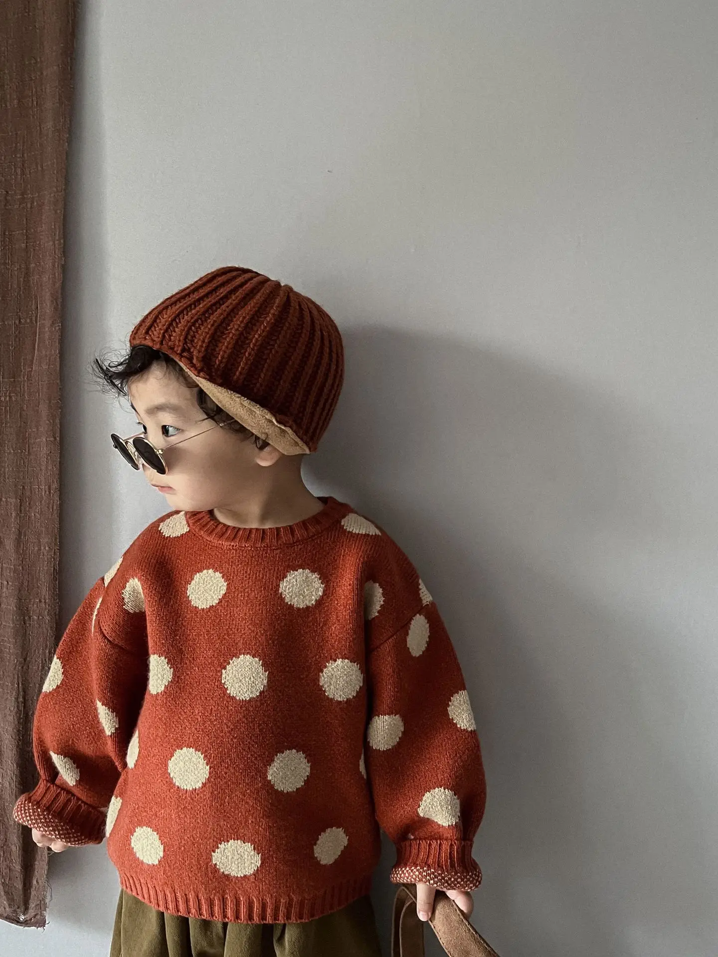 MILANCEL Jersey de punto abrigado para niños – Ideal otoño e invierno - imagen 4