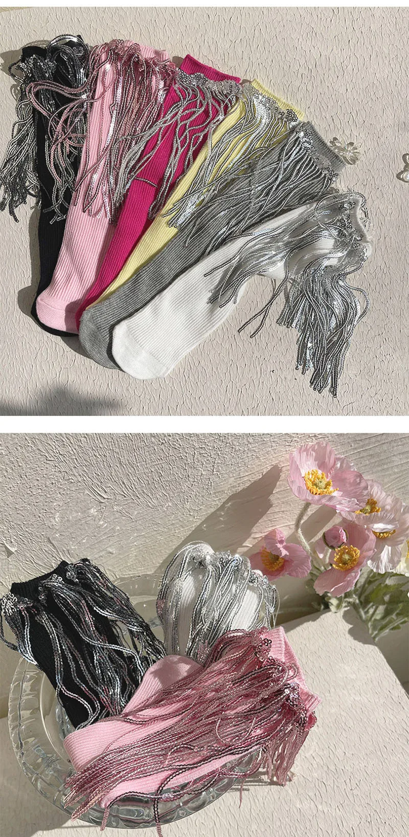 Variedad de colores para coordinar con el disfraz o uniforme
