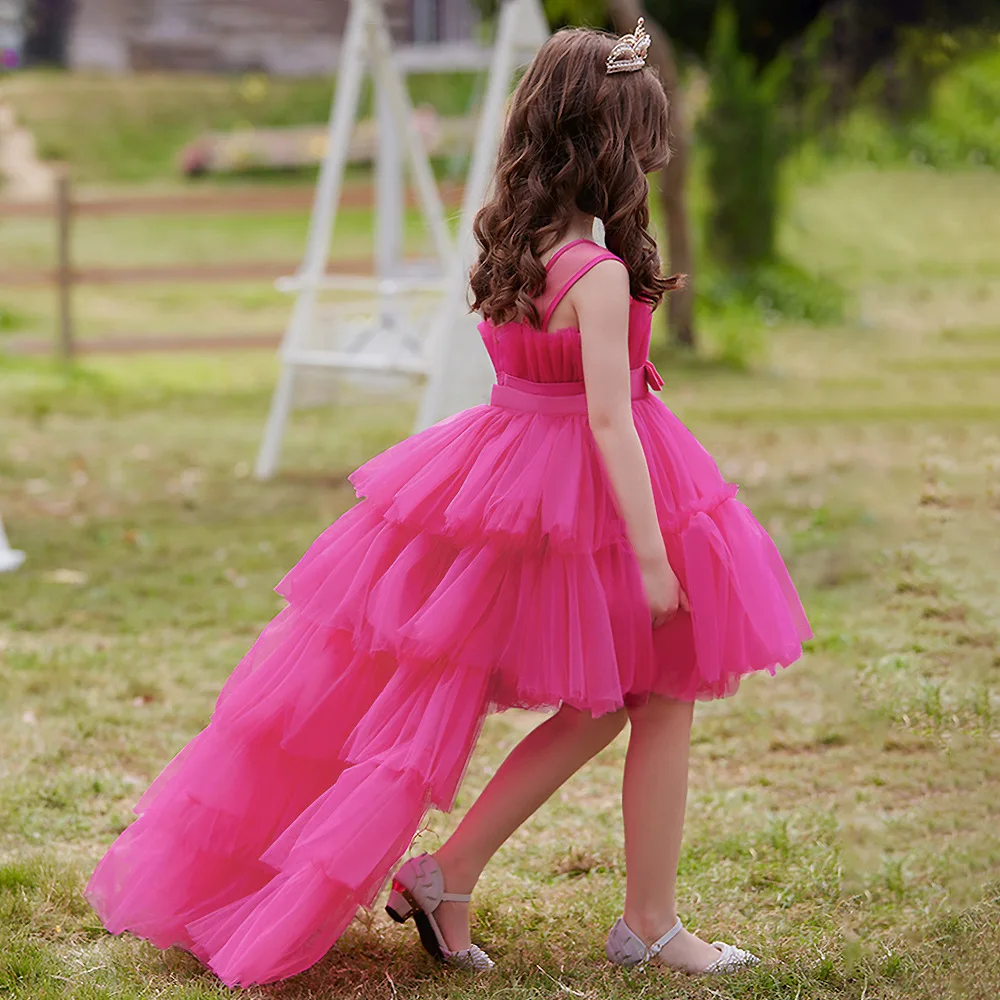 Vestido de fiesta para niña con falda desmontable - Estilo princesa