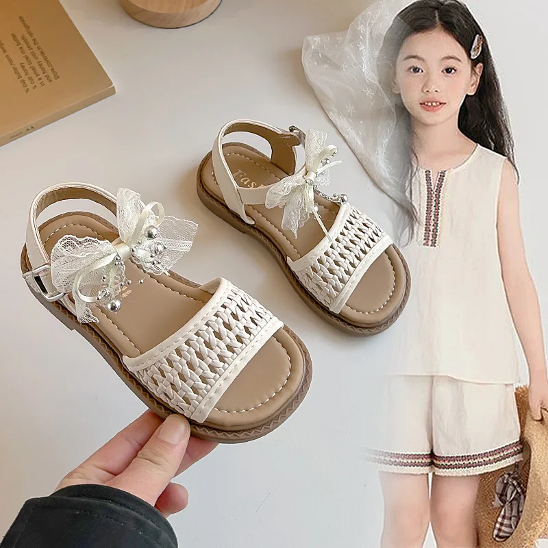 Sandalias de verano para niña con suela antideslizante - imagen 2