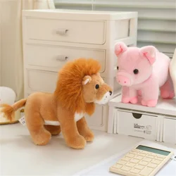 Peluche de jirafa en pie del bosque para calmar bebés