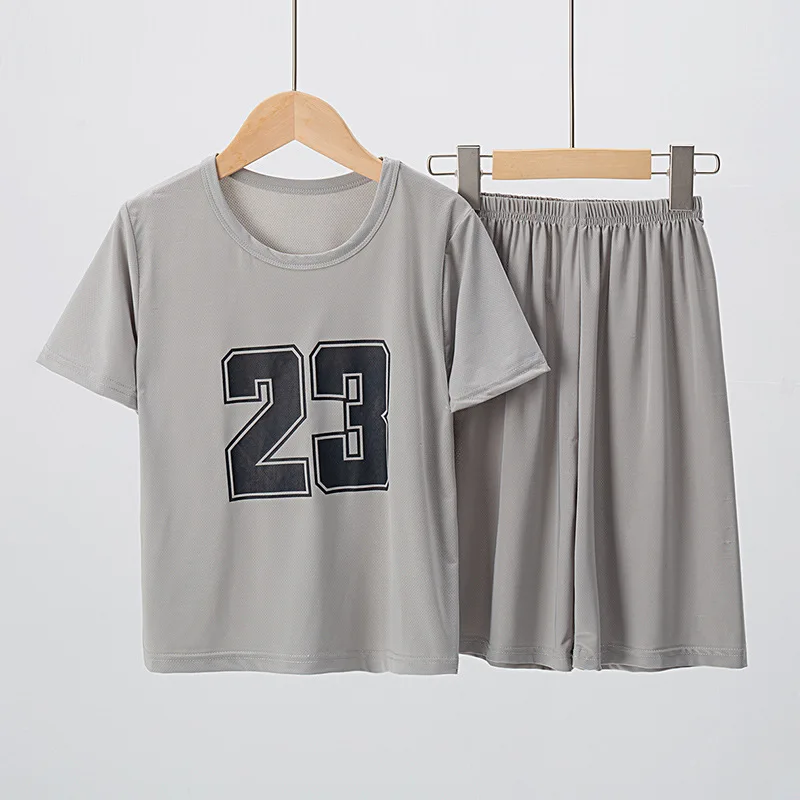 Conjunto deportivo niña de dos piezas para verano, camiseta y shorts - imagen 4