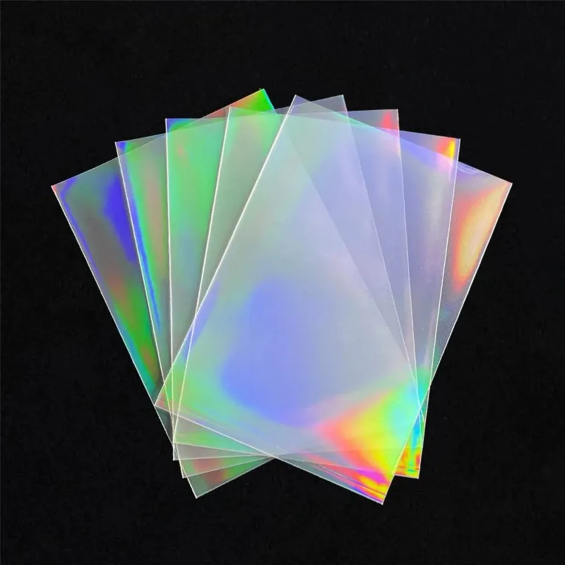Funda Holo 65x90mm láser mate corazón para tarjetas Kpop - imagen 5