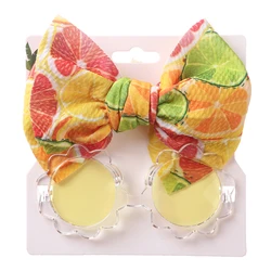 Gafas de sol para bebé con flores y diadema de nailon