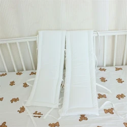 Protector de parachoques para cuna bebé algodón grueso