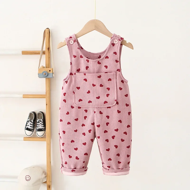 MILANCEL Pantalones pana para niña – Otoño 2024 holgados y versátiles