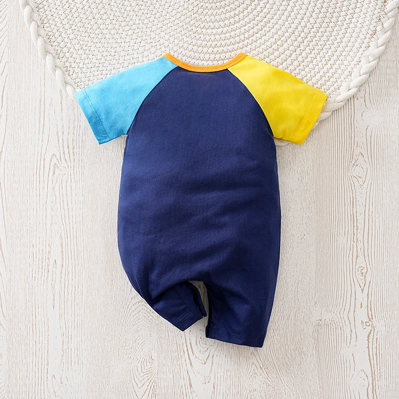 Mono de bebé de algodón con estampado OVNI para verano - imagen 2