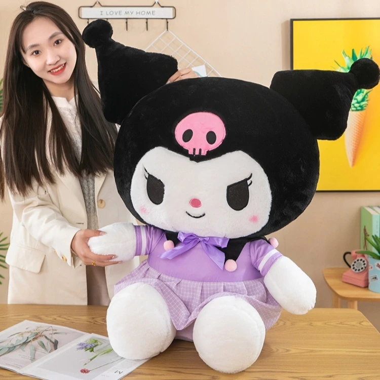 Peluche Kuromi Sanrio suave y cómodo para regalar - imagen 2