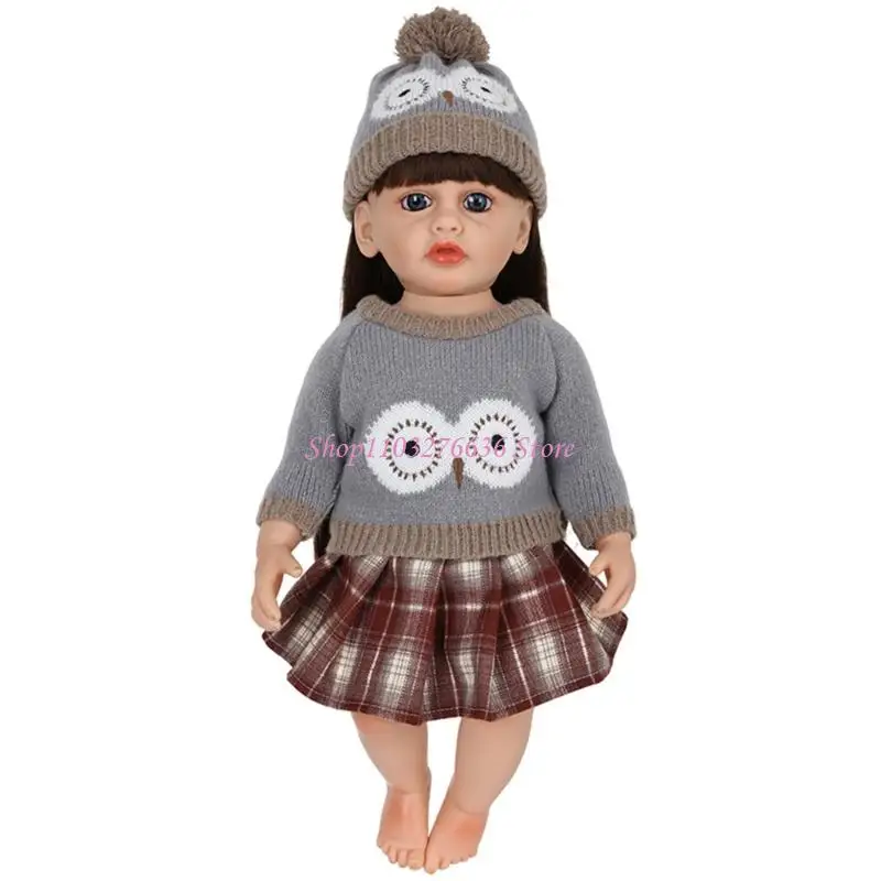 Disfraz Papá Noel para muñeca navideña, traje festivo - imagen 3