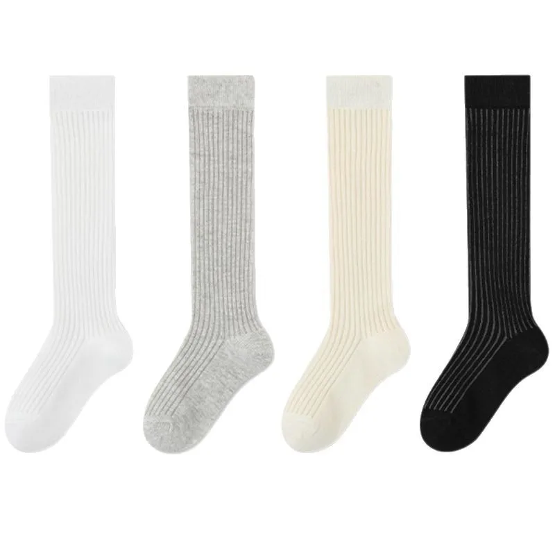 Calcetines de verano transpirables para niñas con rayas verticales - imagen 2