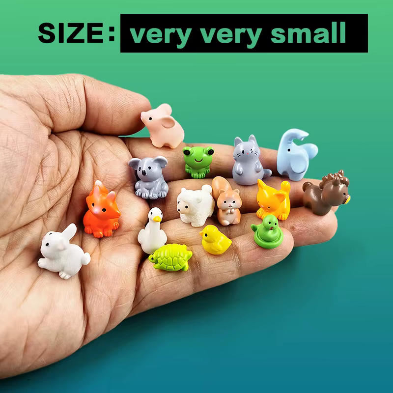 Suaves figuras animales modernas casa de muñecas – Decoración infantil - imagen 5