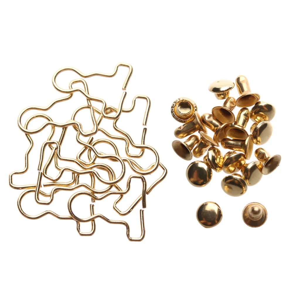 Hebillas mini de metal para muñecas – Pack DIY