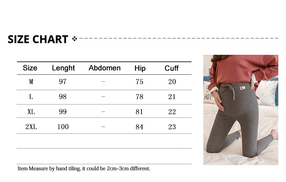 Vista del pantalón para combinar con tops y sudaderas