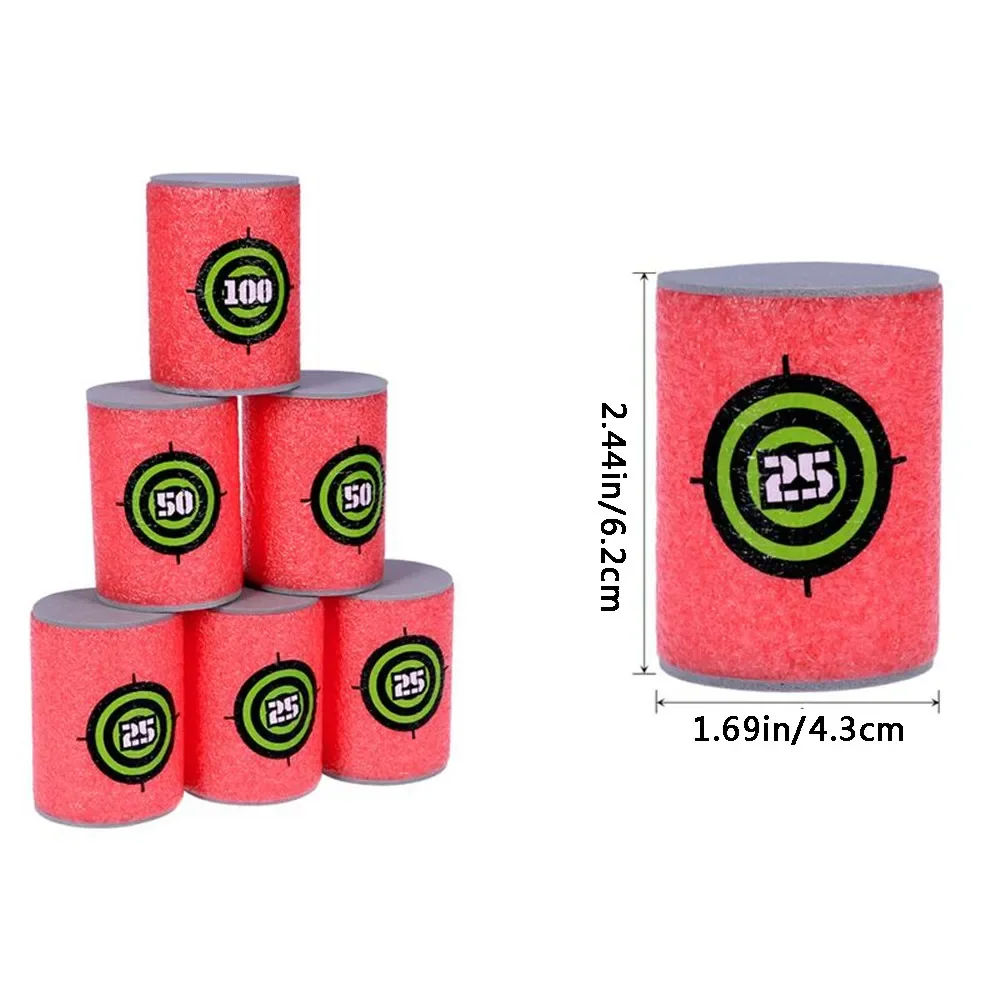 Dianas de Espuma EVA para Dardos Nerf – Set de Entrenamiento Blaster - imagen 2