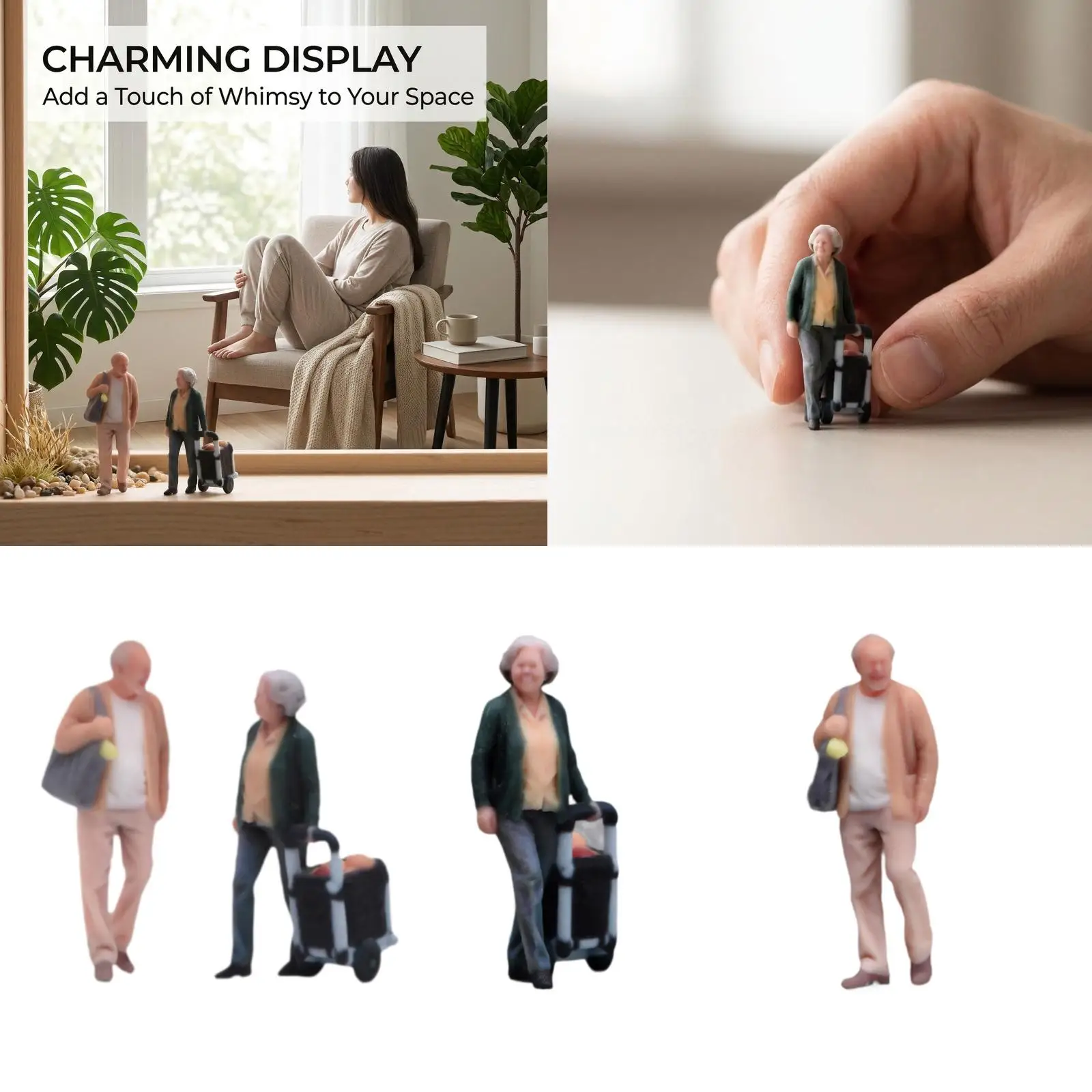 Figuras de personajes para dioramas – Colección pintada a mano - imagen 5