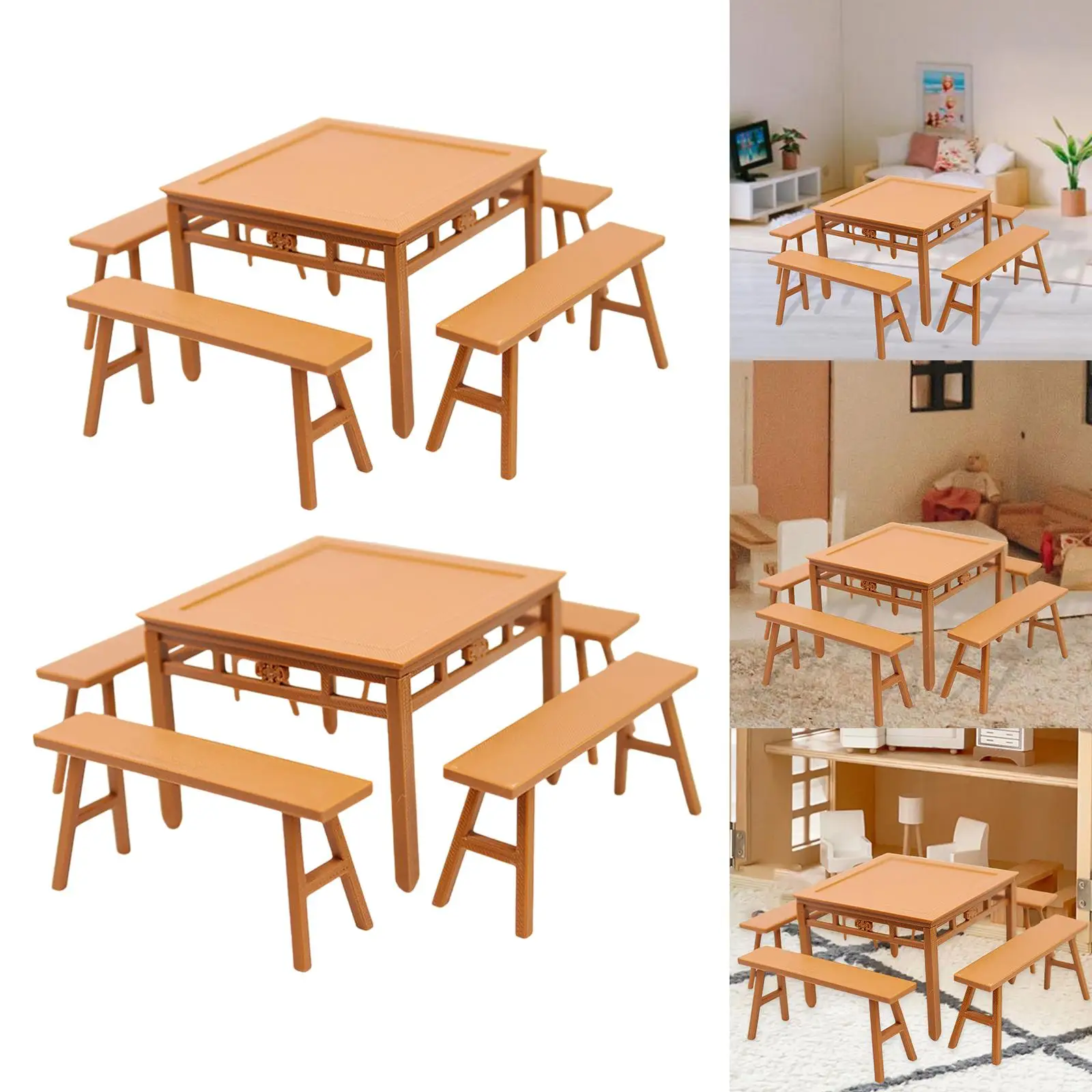 Muebles en miniatura para casa de muñecas: juego imitativo - imagen 5
