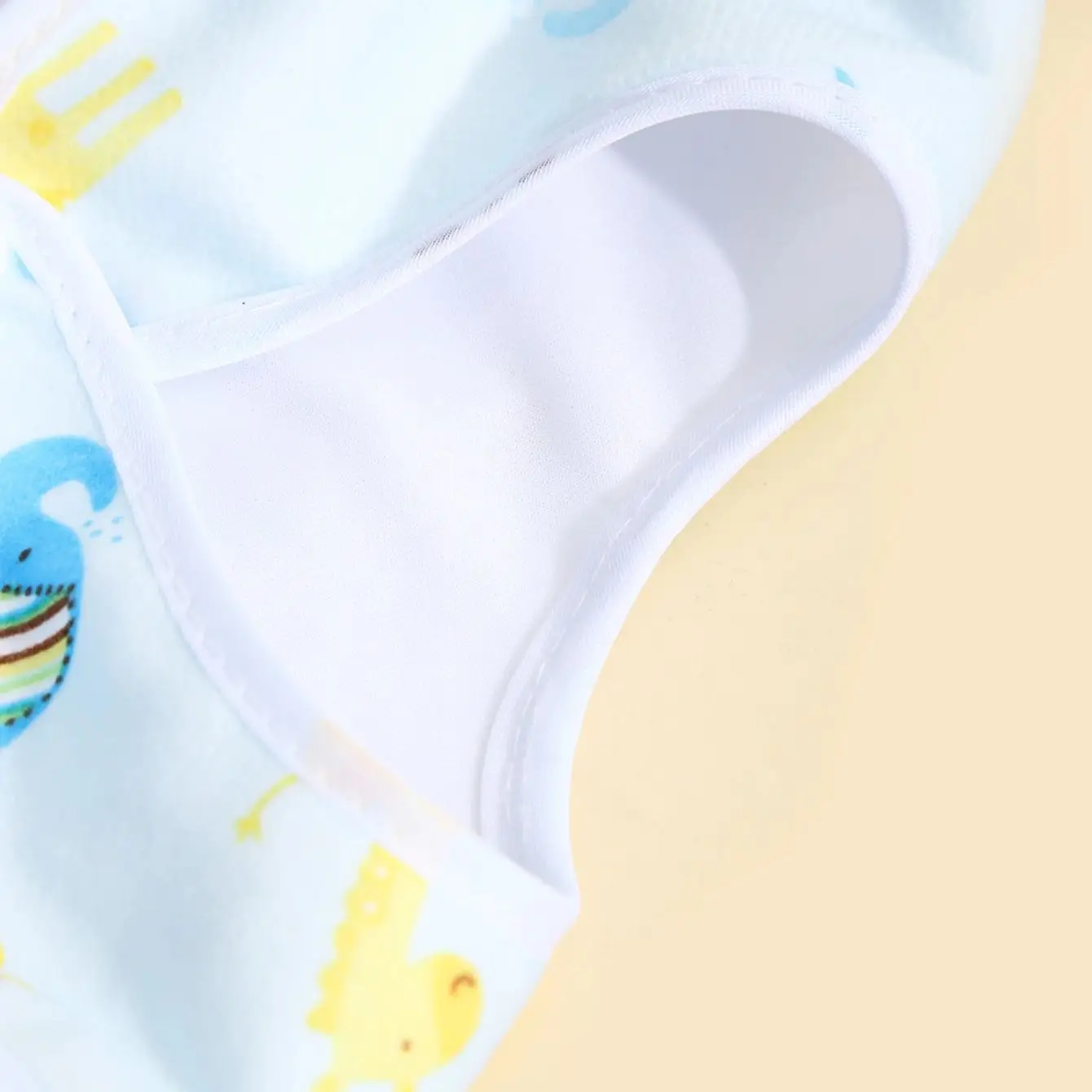 Baberos impermeables de algodón para bebé – protección en comidas - imagen 2
