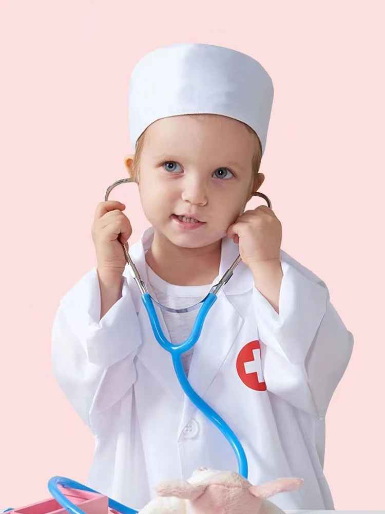 Estetoscopio de juguete para niños con diseño colorido