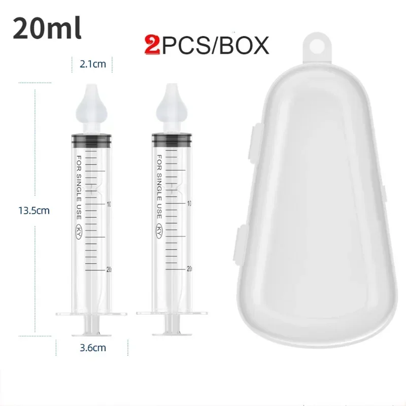 Aspirador limpiador nasal para bebés y niños – jeringa con tubo - imagen 4