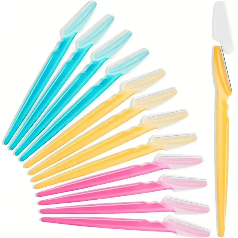 Afeitadora segura para cejas con cuchillas y estuche - imagen 5