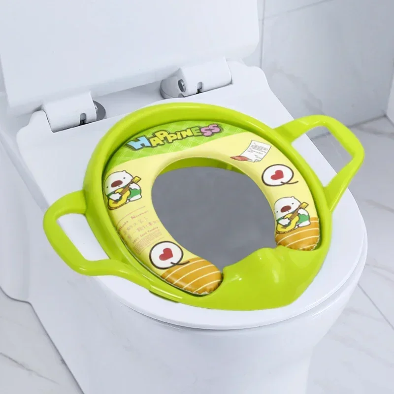 Diseño de inodoro para bebés con agarre