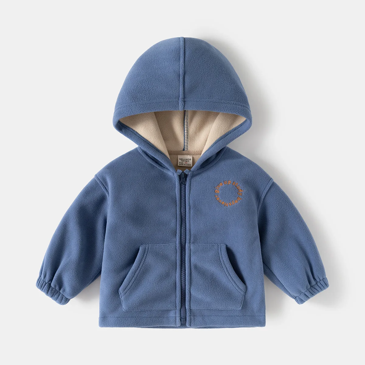 Chaqueta con capucha de lana Polar cálida para niños - imagen 5