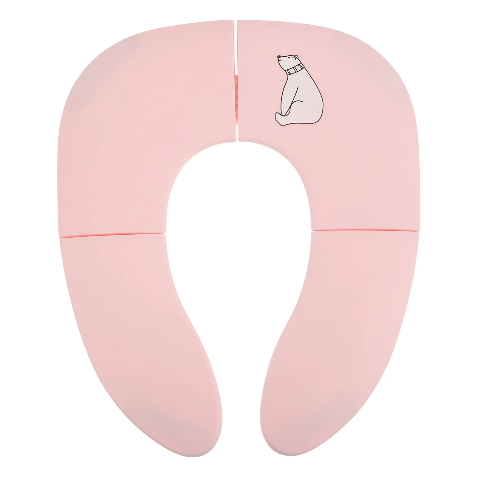 Asiento de inodoro portátil plegable para entrenamiento infantil - imagen 4