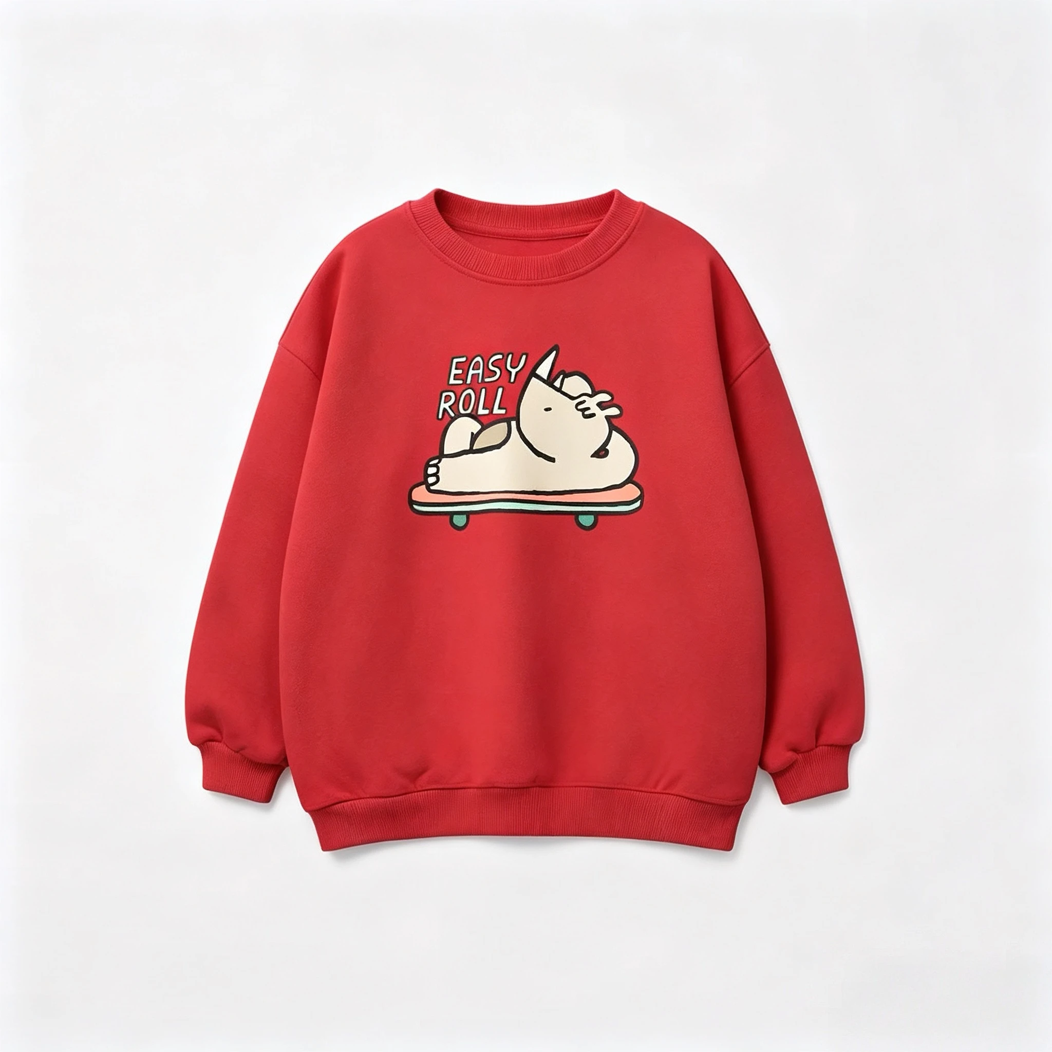Sudadera con capucha y estampado infantil para primavera y otoño - imagen 4