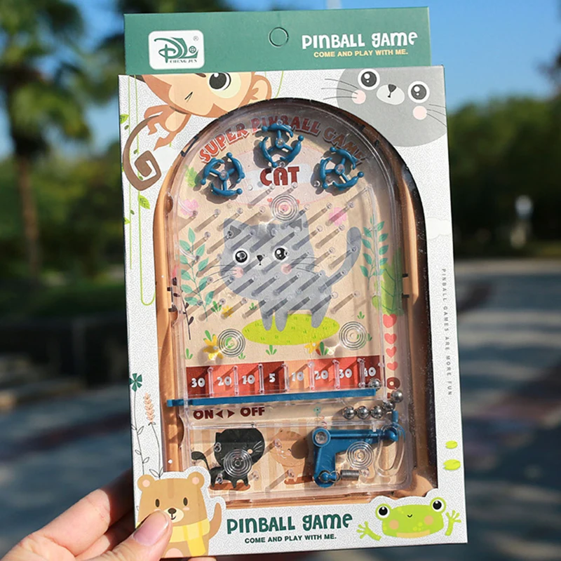 Mini máquina pinball de escritorio educativo niños - imagen 2