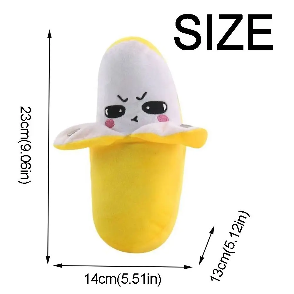 Peluche plátano sensorial con luz/sonido