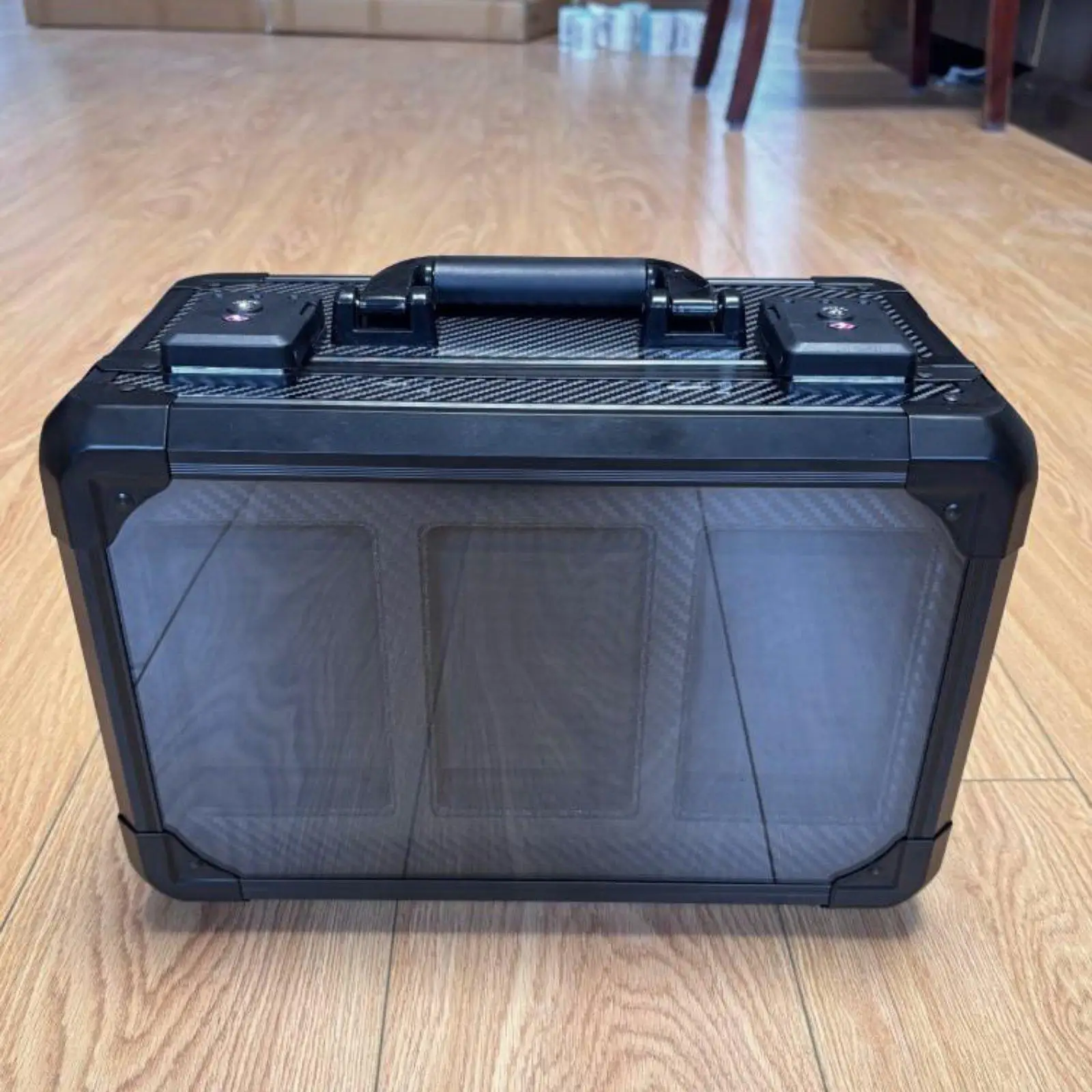 Caja para cartas coleccionables graduadas con compartimentos