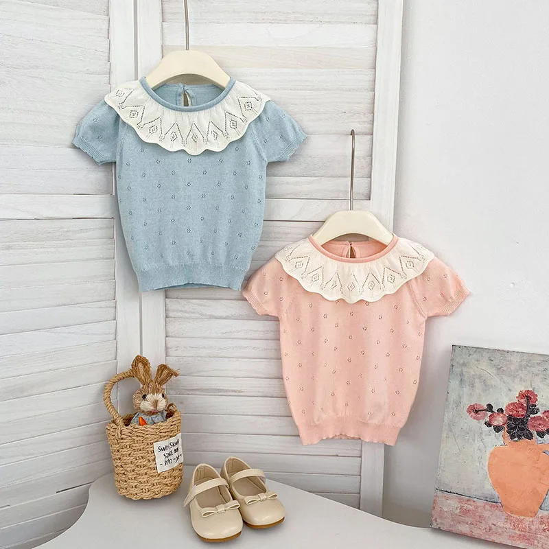 MILANCEL Camiseta perforada de verano transpirable para niños - imagen 4