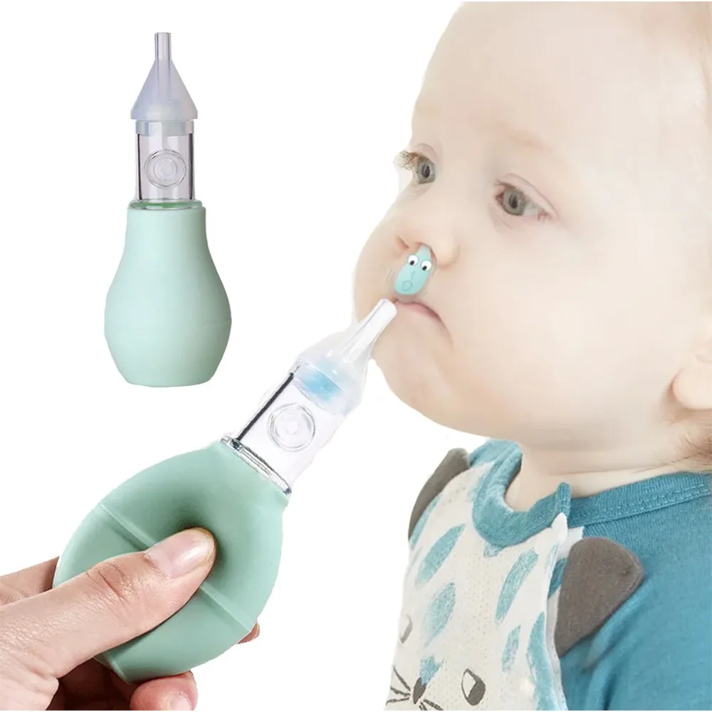 Aspirador nasal infantil con succión y punta suave de seguridad - imagen 2