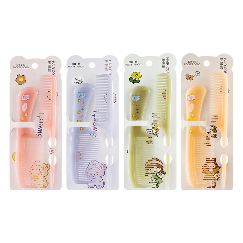 Peines infantiles para el cabello con dientes finos y punta fina - imagen 3