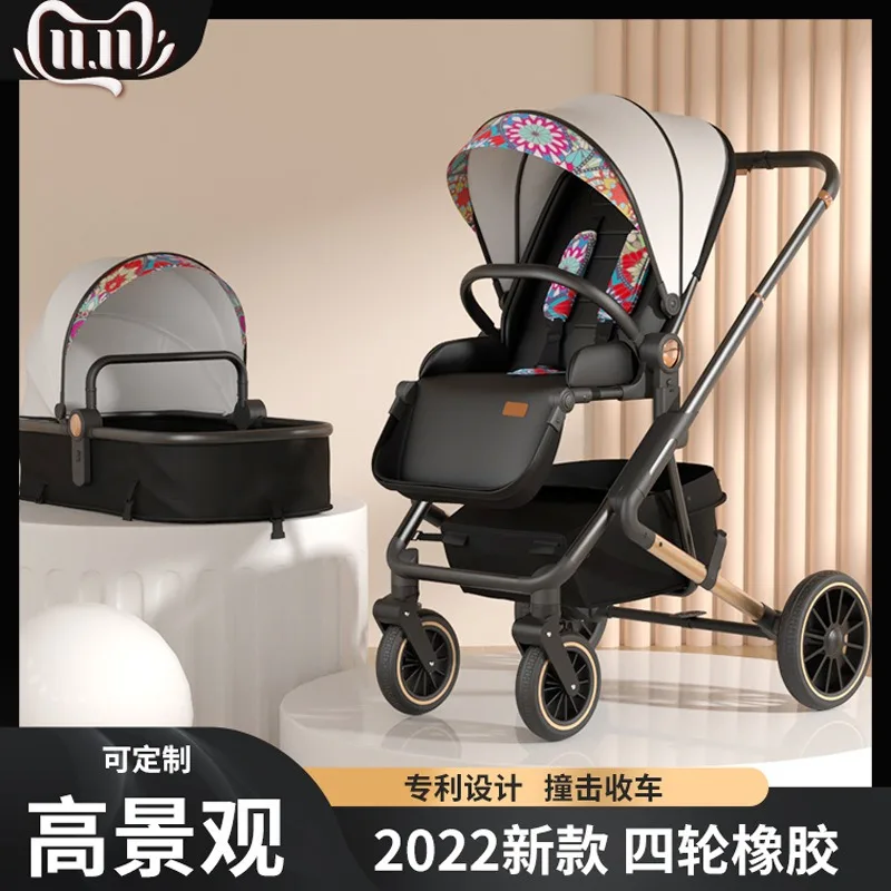 Cochecito bebé plegable con asiento reclinable - imagen 3
