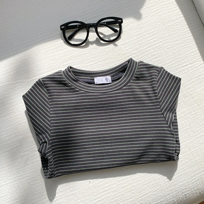 Camiseta de rayas para niños – Primavera y otoño - imagen 5