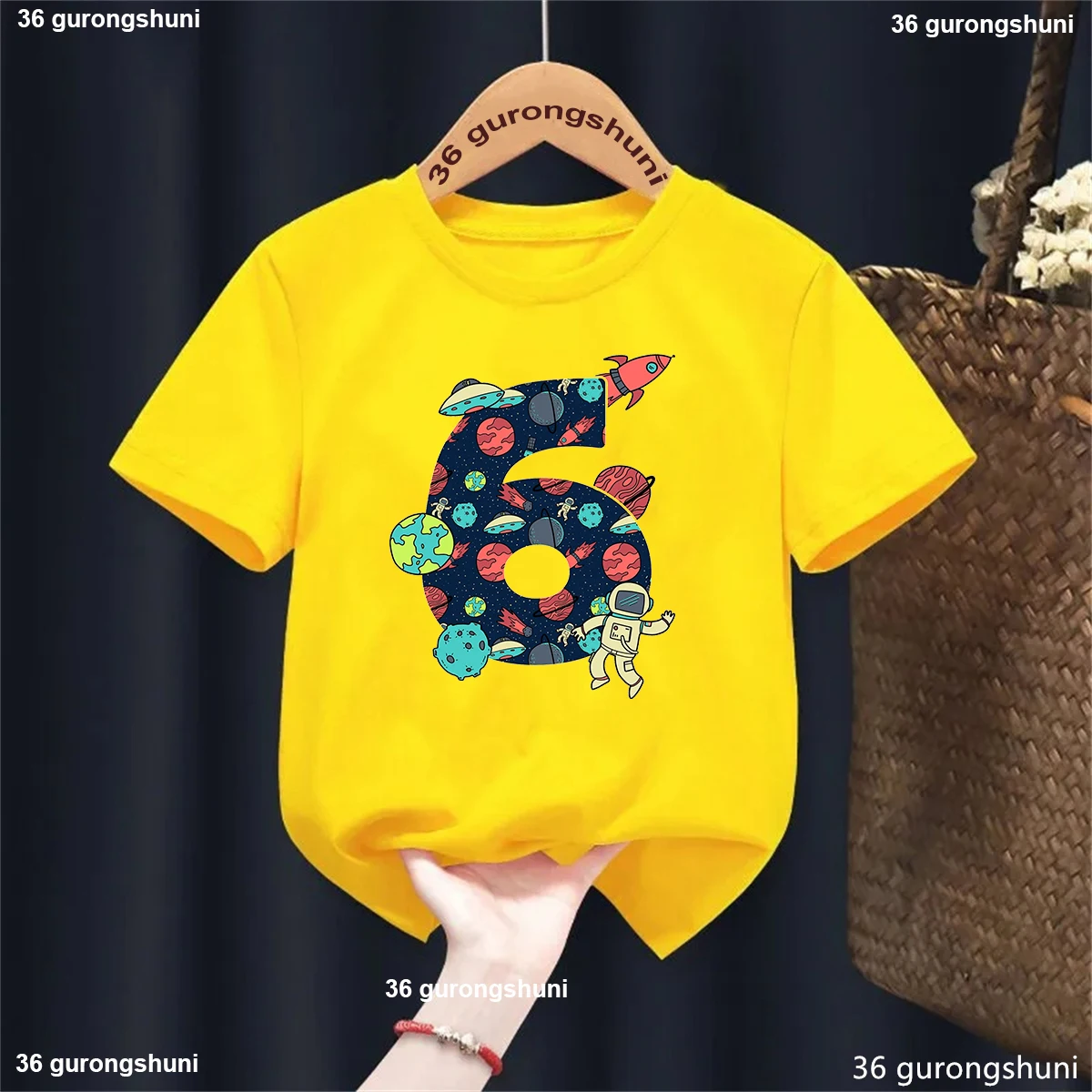 Camiseta espacial de astronautas para niños, verano divertido - imagen 3
