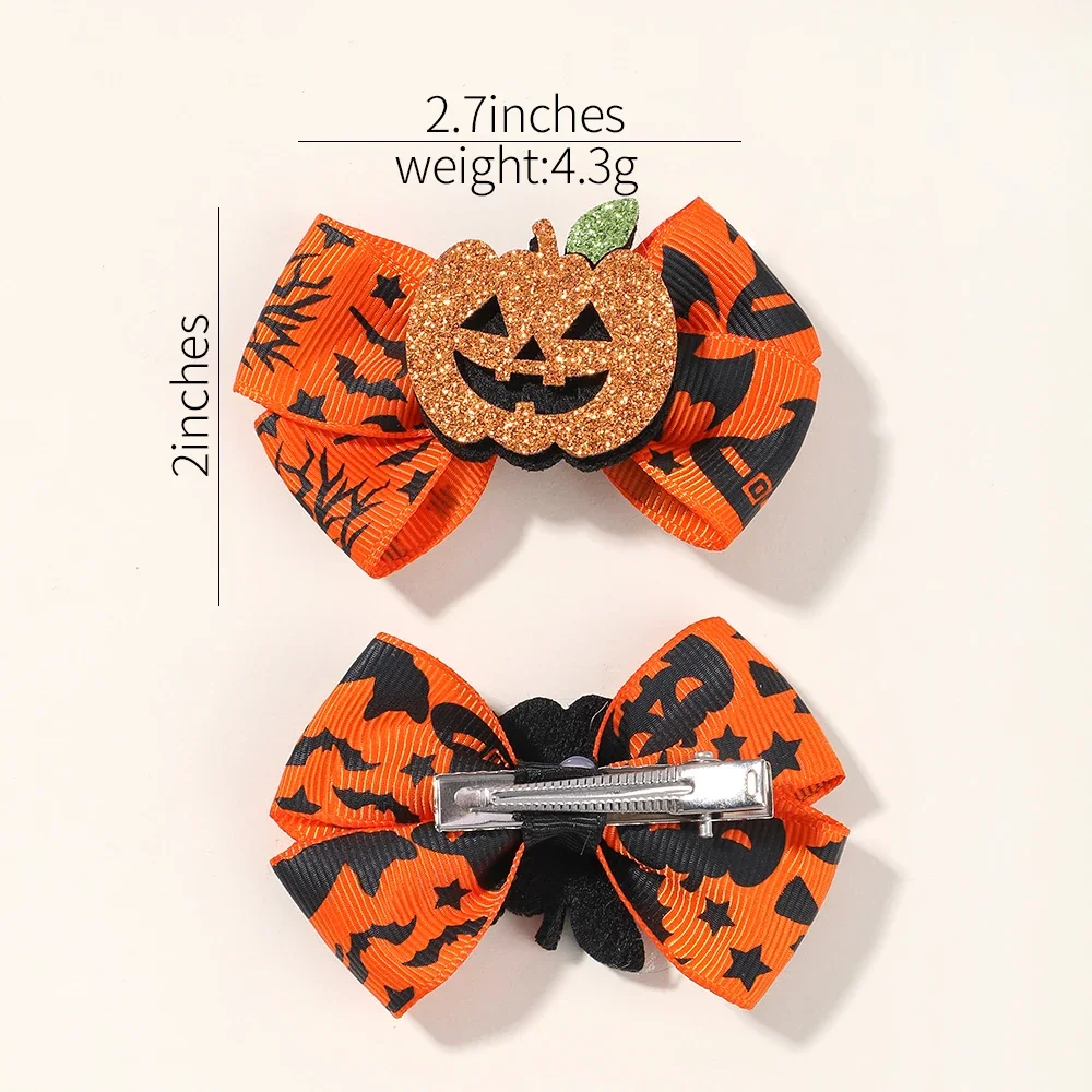 Pinzas y horquillas Halloween para bebé – Accesorios de pelo infantiles - imagen 3