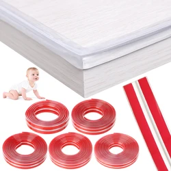 Protector de esquinas transparente para bebés con cinta doble cara