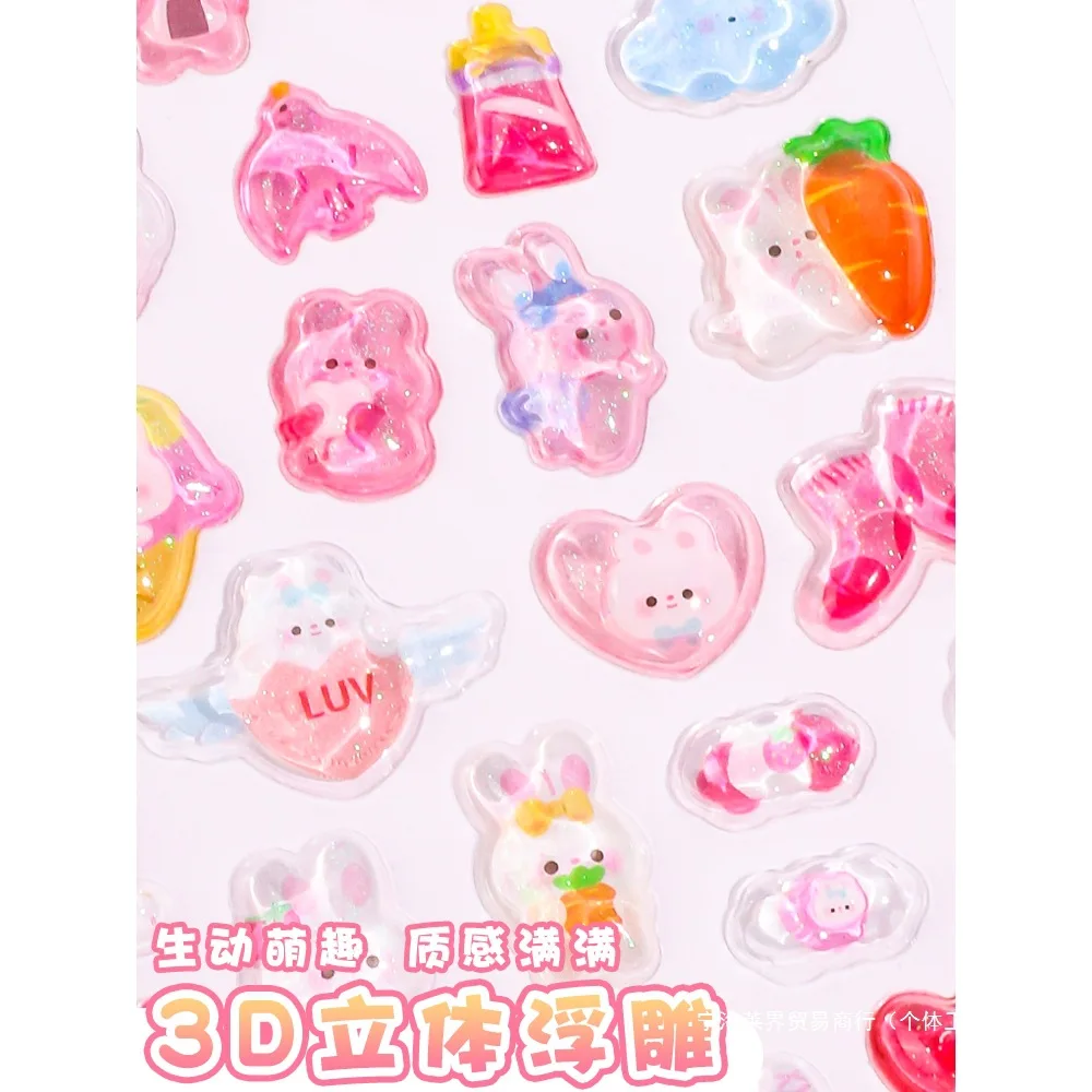 Pegatinas de burbujas 3D para el cole – Animales suaves y originales - imagen 4