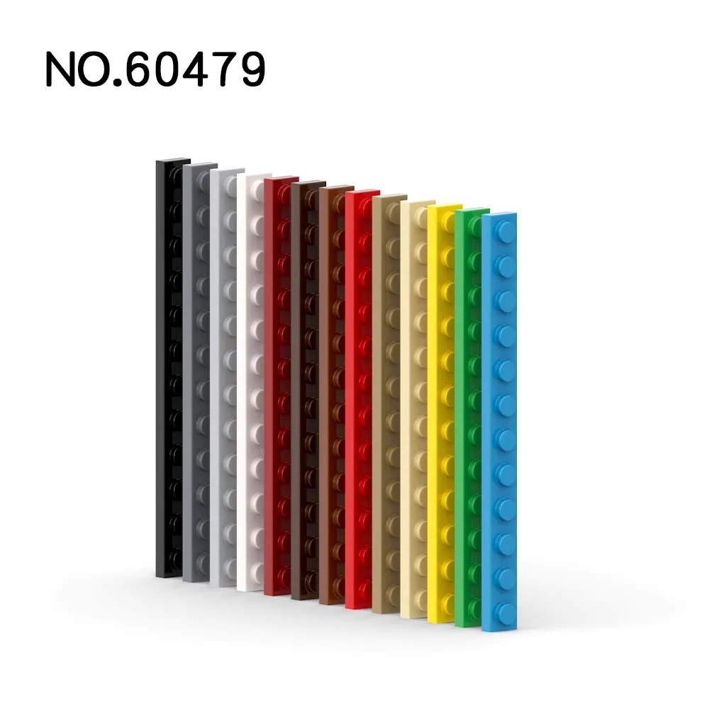 Placa MOC 1x12 para bloques de construcción LEGO - imagen 3