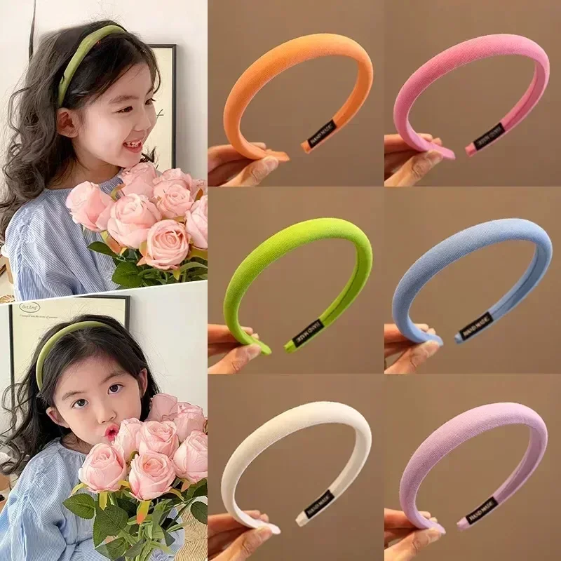 Diadema para el pelo niña blanca y rosa, estilo coreano - imagen 3